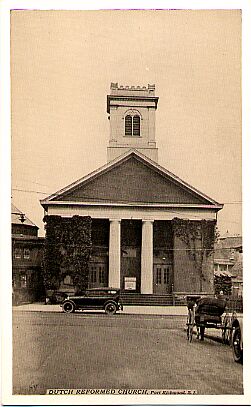 Port Richmond Dutch Reformed Church, Circa 1920.